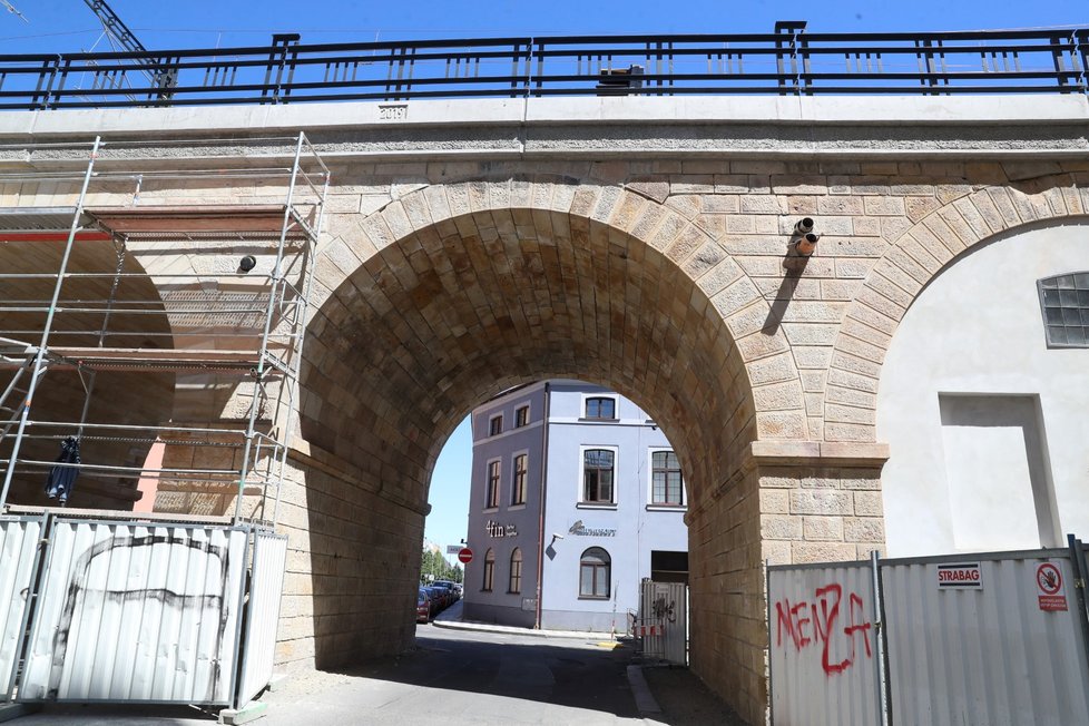 Negrelliho viadukt, 29. května 2020.