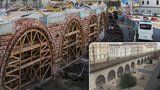Negrelliho viadukt fascinuje Pražany! Opravy jsou ve čtvrtině, městu se po 170 letech ukazuje nahý