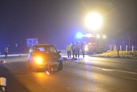 Smrtelná nehoda v Brně: Chodec nepřežil srážku s autem