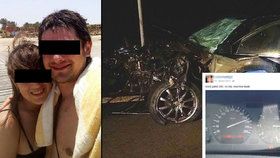 Po nehodě zůstali čtyři sirotci: Řídil auto smrti Lukáš? Zběsilou jízdou se chlubil