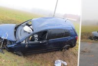 Tragédie ve Vranovicích: Tělo mladíka (†23) leželo desítky metrů od havarovaného auta!