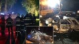 Tragická nehoda na Benešovsku: Řidič po nárazu do stromu uhořel