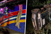Hrozivá nehoda autobusů: Nejméně 63 mrtvých!