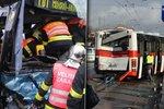 Nehoda dvou autobusů v Brně si vyžádala 17 zraněných, z toho 9 těžce