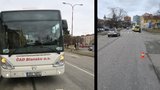 Hledá se bezohledný řidič: V Blansku zkřížil cestu autobusu, dvě zraněné ženy