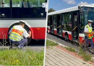 Na autobusové zastávce Na Petynce v pražských Dejvicích došlo v sobotu odpoledne k děsivé nehodě. Stařenka (88) tam měla skončit po koly autobusu poté, co se jí zasekla noha do dveří.