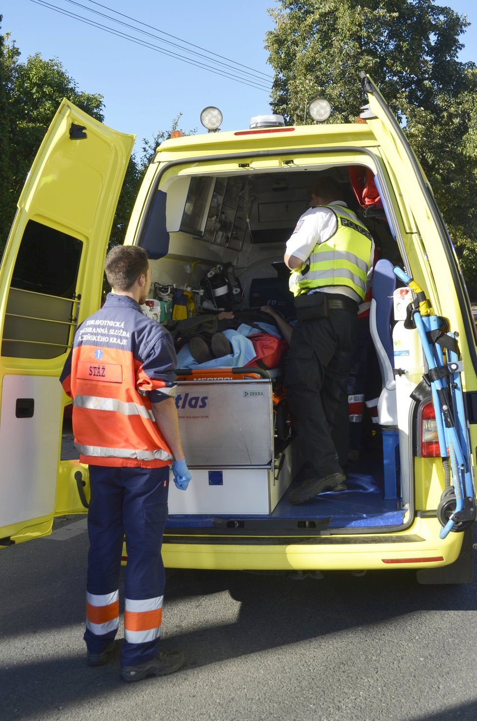 Při nehodě autobusu v Plzni se zranily dvě ženy.