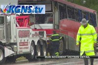 Při havárii autobusu 8 mrtvých a 44 zraněných. Jeli do kasina v Texasu