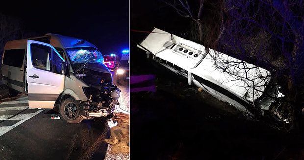 Tragická nehoda autobusu na Slovensku: Dva mrtví, desítky zraněných