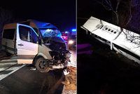Tragická nehoda autobusu na Slovensku: Dva mrtví, desítky zraněných