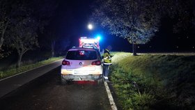 Pád ultralehkého letadla u Vranova (31. 10. 2026)