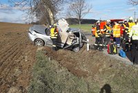 Na Chebsku se srazily dva osobáky: Jedno dítě nepřežilo, další dva lidé jsou vážně zranění