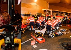 Tunel Blanka ještě ani neslouží Pražanům a už zažil první velkou nehodu! Po srážce dvou vozů začalo nedaleko výjezdu na Letnou hořet. Přijíždějící řidič autobusu MHD ale zazmatkoval a strhl řízení přímo do stěny tunelu. Naštěstí to bylo jen cvičení.