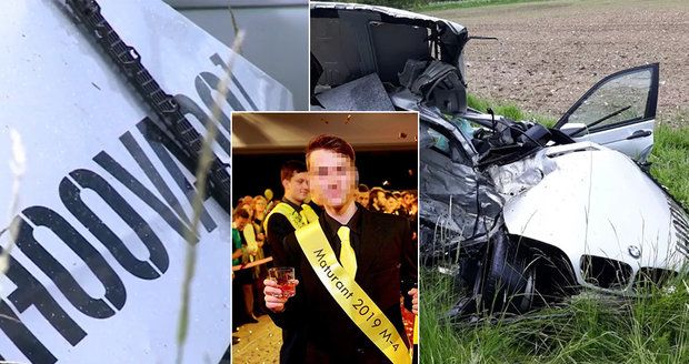 Lukáše (†20), co zemřel po otřesné nehodě, lynčují na sociálních sítích: BMW s nápisem "hoovado" se roztrhlo napůl