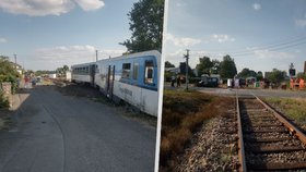 Tragická nehoda na Tachovsku: Jeden mrtvý a dva zranění po srážce vlaku s autem