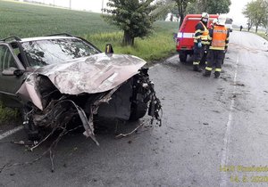 Vážná nehoda u Pavlovska na Rokycansku