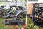 Tragická nehoda v okrese Levice na Slovensku. (6.6.2022)