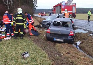 Tragická nehoda u Nevřeně na Plzeňsku