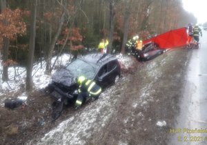 Tragická nehoda u Všerub na Plzeňsku