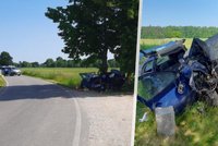 Tragická nehoda na Českobudějovicku: Mladá řidička narazila do stromu!