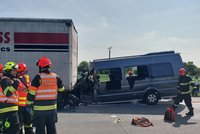 Pět zraněných po nehodě v Brně! Až šest hodin v koloně na D2 do centra