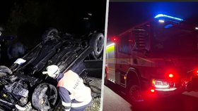 Vážná nehoda v Horní Libchavě, při které zemřel řidič