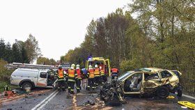 Žena na Chebsku dostala smyk a narazila do dvou aut: Chlapec (†5) nehodu nepřežil.