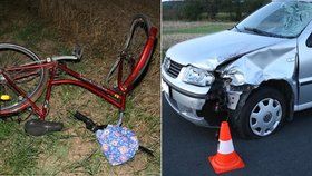 Tragická nehoda u Chomutic na Jičínsku: Zemřela i třetí cyklistka.