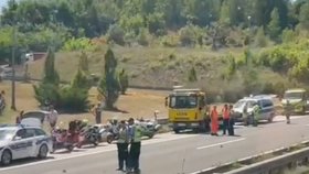 K tragické dopravní nehodě došlo na chorvatské dálnici u obce Novigrad na Dobri ve směru na Záhřeb.