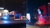 Smrtelná nehoda u Chrášťan: Řidiče zabil jeho vlastní kamion
