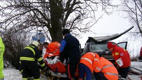 Dvě nehody ucpaly výpadovku z Mělníka na Boleslav