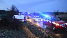 Série nehod na dálnici D10 ve směru z Prahy na Mladou Boleslav (20. 11. 2016)