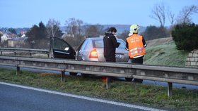 Série nehod na dálnici D10 ve směru z Prahy na Liberec (20. 11. 2016)