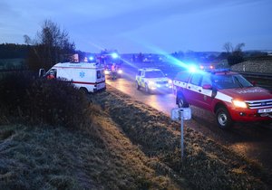 Série nehod na dálnici D10 ve směru z Prahy na Mladou Boleslav (20. 11. 2016)