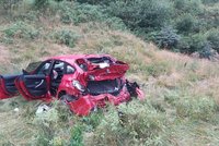 BMW letělo vzduchem! Policisté pronásledovali řidiče z Německa až do Česka po dálnici D8
