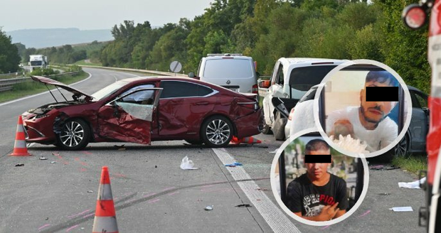 Při nehodě v srpnu 2023 zemřeli na D2 u Brna dva slovenští dělníci Damián (†18) a David (†21).