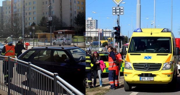 Osobák v Plzni srazil dívenku (11): Měla do silnice vběhnout na červenou