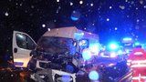 Tragédie v Brně, řidič († 34) osobního auta nepřežil střet s dodávkou