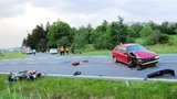 Další smrtelná nehoda motorkářů: Smetl je opilý řidič! Spolujezdkyně je ve vážném stavu