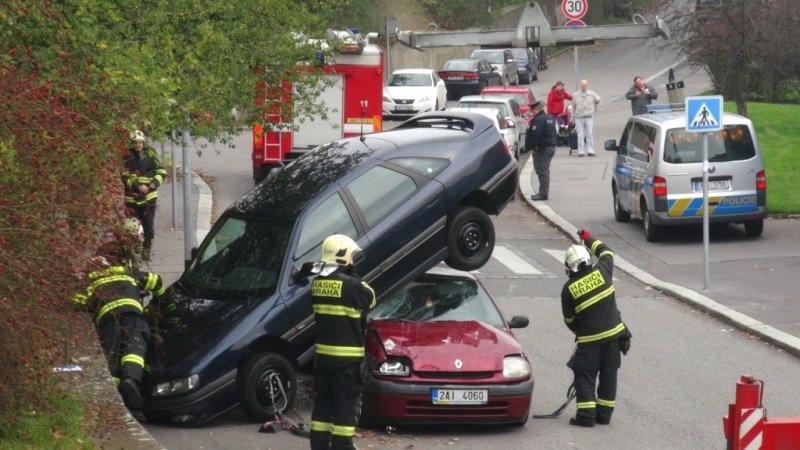 Naštěstí senior vyvázl bez zranění