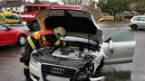 Otřesná nehoda na Českolipsku: Srážka dvou aut si vyžádala osm zraněných, z toho pět dětí!