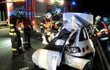 Tragická nehoda u Vodňan: Čtyři lidé zemřeli