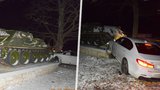 Mladá řidička (18) v BMW narazila do tanku! Dvě osoby se vážně zranily