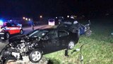 Dvě nehody u jedné obce za jediný den: Tři zraněné děti! Srážka i auto v příkopu