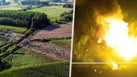 V Řecku se zřítilo ukrajinské letadlo plné zbraní: Zemřelo 8 lidí! Exploze se ozývaly dvě hodiny