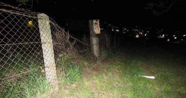 Tady to začalo. Na kraji Znojma řidič poprvé boural, přesto ujel ještě stovky metrů do centra. Nadýchal skoro tři promile alkoholu.