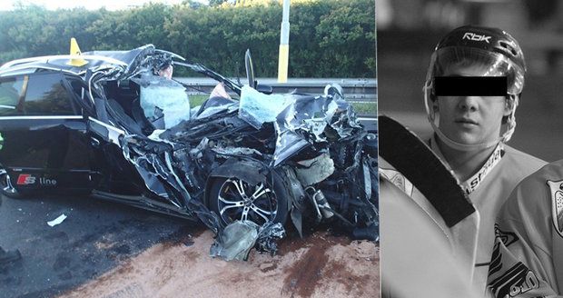 Tragédie v Karlových Varech: Při nehodě luxusního auta zemřel nadějný hokejista Patrik (†26)