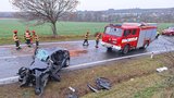 V autě vezla dvě děti, vjela do protisměru a bourala: V nemocnici zemřela!