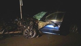 Nehodu zavinila 27letá řidička BMW, která jela v protisměru.