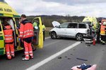 Hromadná nehoda na Šumpersku.